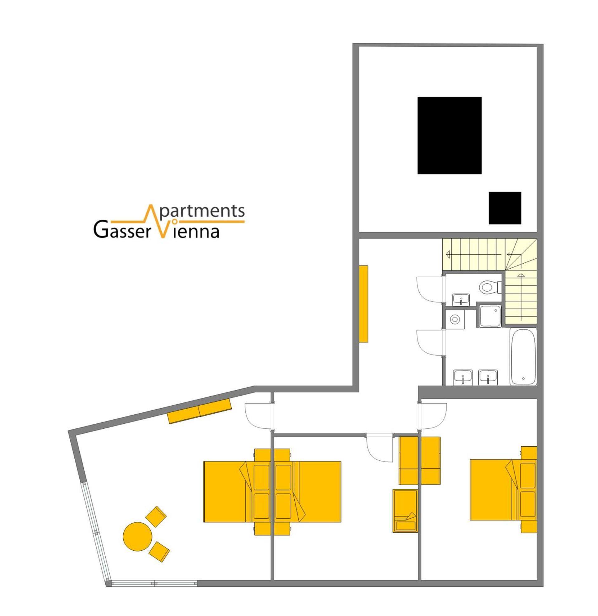 Gasser Apartments - Apartments Karlskirche Відень Екстер'єр фото